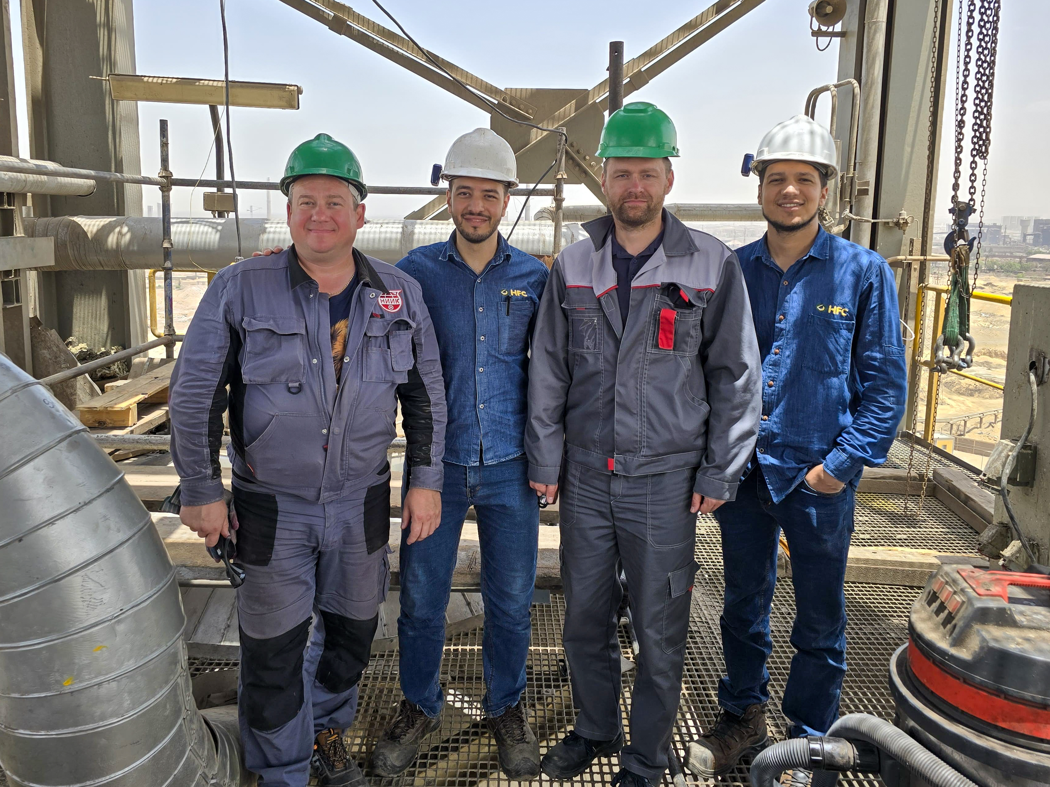 NIIK successfully completes comprehensive equipment overhaul at a plant in Egypt NIIK successfully completes comprehensive equipment overhaul at a plant in Egypt