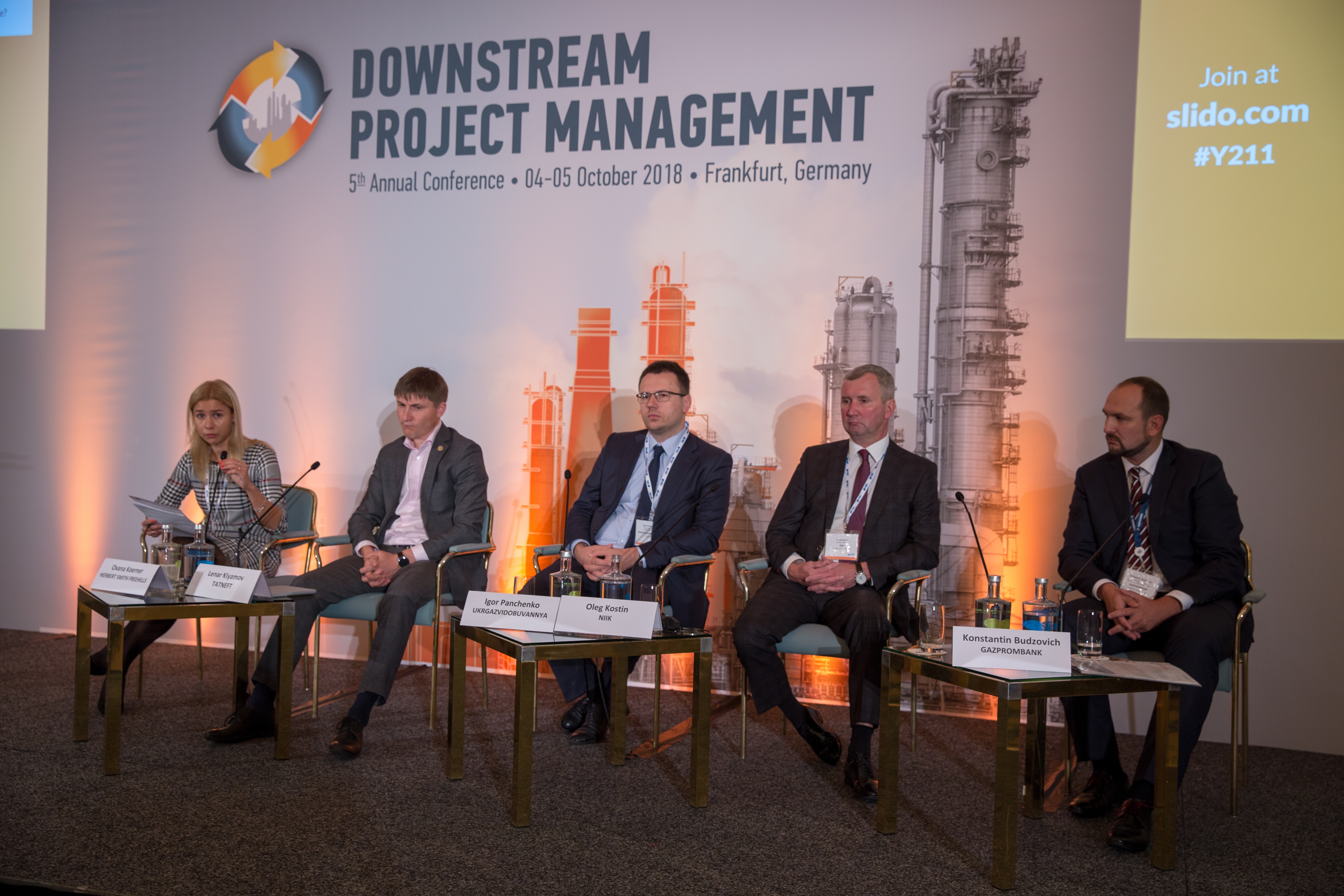 Генеральный директор ОАО «НИИК» О.Н.Костин принял участие в конференции «Проектное управление в нефтепереработке и нефтехимии» 