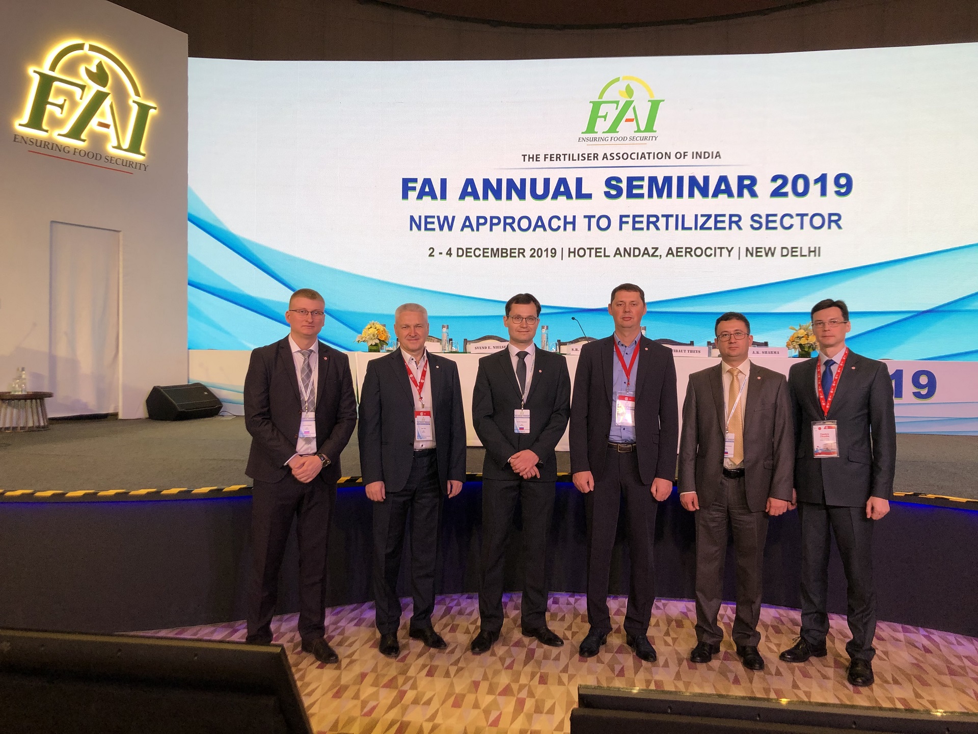 2-4 декабря 2019 г. делегация ОАО «НИИК» приняла участие в Ежегодном семинаре Индийской ассоциации производителей удобрений FAI 2019 в г. Нью-Дели, Индия