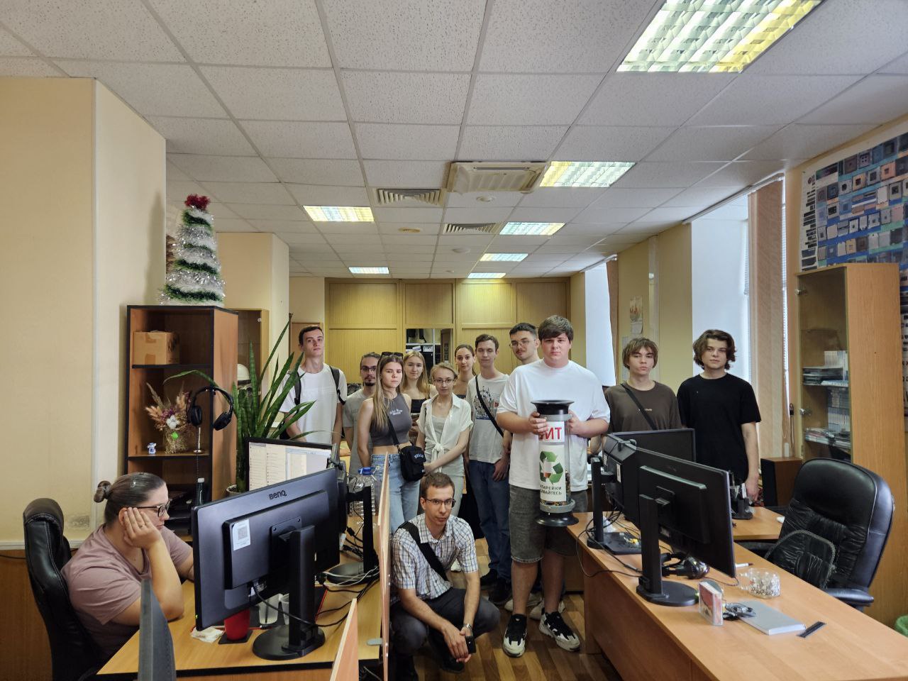 3 и 10 июля в НИИК состоялись экскурсии для студентов Дзержинского политехнического института
