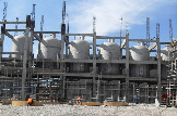 Строительство установки 825А, сентябрь 2015