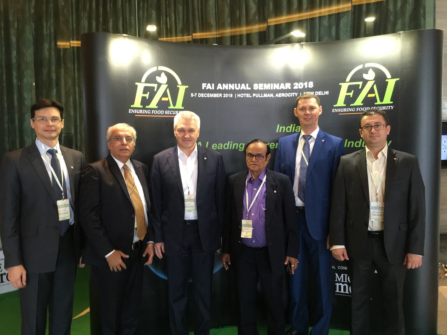 On December 5-7th, 2018, NIIK team headed by President and CEO Igor Esin attended FAI Annual Seminar 2018 held in New Delhi, India