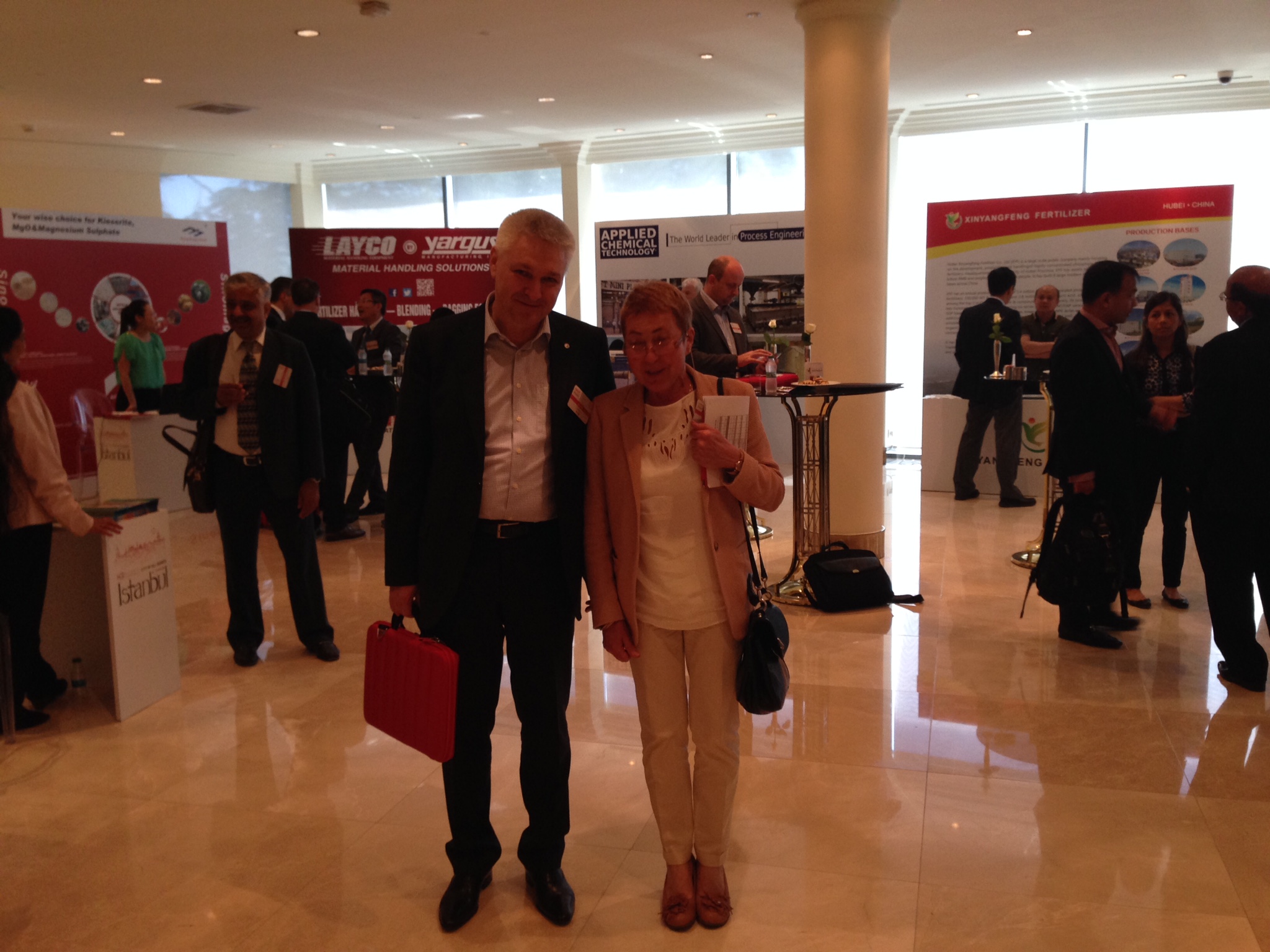 NIIK delegation presented by   company's President   Mr Igor Esin and Head of International Affairs department  Mrs Natalia Kargaeva  attended  2015 IFA conference  held on May  25-27  in Istanbul.