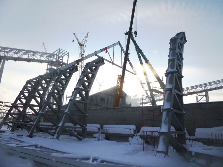 ОАО «НИИК» продолжает работы по строительству комплекса аммиак-метанол-карбамид в Менделеевске (Татарстан)