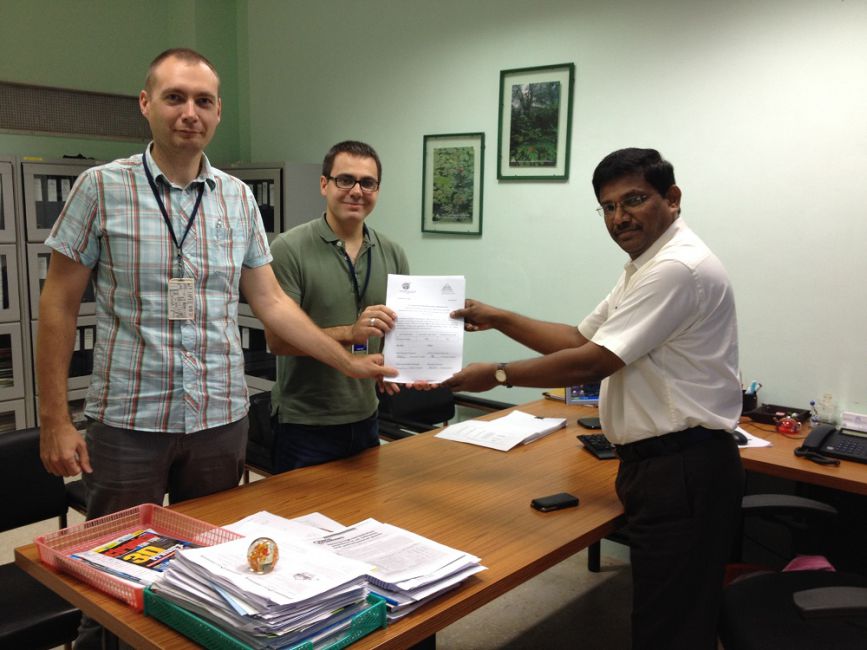 Гарантийные испытания вихревого смесителя на заводе в Индии успешно завершены