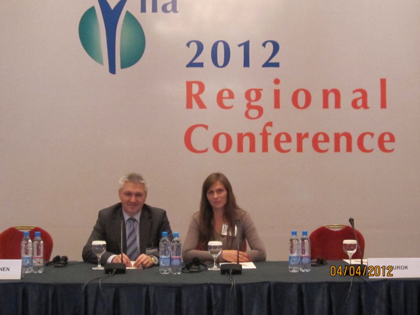 3-4 апреля делегация ОАО «НИИК» принимала участие в региональной конференции IFA в Ташкенте (Узбекистан) 