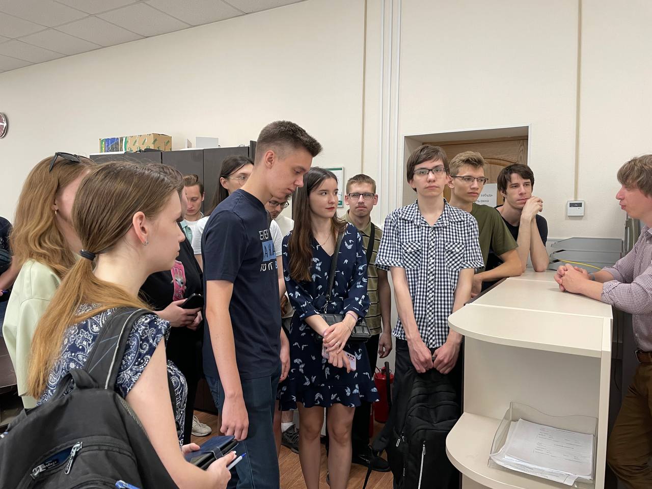 5 июля 2023 года в НИИК прошел день открытых дверей для студентов Дзержинского политехнического института (ДПИ)